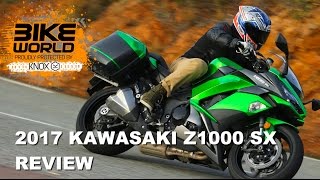 2017 KAWASAKI Z1000SX REVIEW  Reload form Bike World Show [upl. by Reni551]