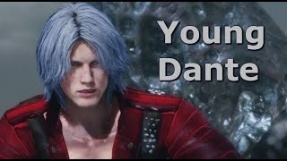 New Younger Dante VS Vergil in Devil May Cry 5 Gameplay Costume Cutscenes MOD DMC 5 [upl. by Lasko]