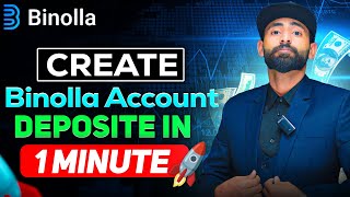 How to Create Binolla Account and Deposit 📊✅️ [upl. by Greenwald]