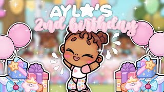 Ayla’s 2nd birthday party so adorable 🥹🎉  with voice 🔊  avatar world 🌍 [upl. by Atteniuq273]