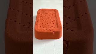 Very Satisfying and Relaxing Kinetic Sand ASMR 164 Crunchy Sand shorts kineticsandasmr [upl. by Hebner585]