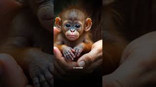 Adorable Baby Orang Utan [upl. by Kane]