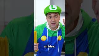 Smart Luigi saved Marios day funny supermario familygamestories [upl. by Ateekram]