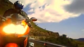 BMW K1300S riding with pillion [upl. by Yasdnil]