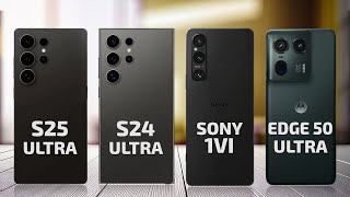 Samsung S25 Ultra Vs S24 Ultra Vs Sony Xperia 1 VI Vs Motorola Edge 50 Ultra  Specs Review [upl. by Eimot]