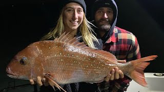 Awesome late season Westernport Snapper with Jaymes and Jess [upl. by Eirod]