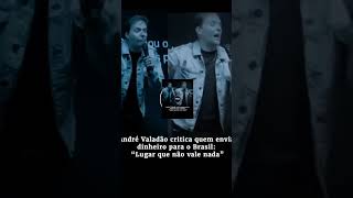 Andre Valadão critica quem envia dinheiro para o Brasil que faz o L [upl. by Sauveur]