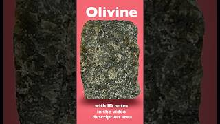 Olivine Mineral IDd [upl. by Noyk]