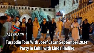 Turabdin Tour With Josef Cacan September 2024  Party in Enhil with Linda Hadiko [upl. by Atikan]