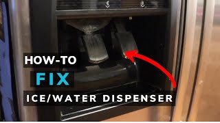 How to Replace Refrigerator Water or Ice Maker Switch [upl. by Marion537]