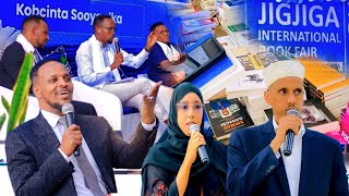 BANDHIGA BUUGTA JIGJIGA BOOK FAIR 2024 AWBAAN JIHEEYE MUXIYADIIN SHAAHID M MUSTAFE CAGJAR IYO [upl. by Nilre]