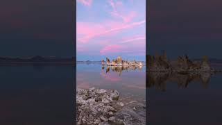 Stunning Mono Lake near Mammoth Lakes sunset monolake mammothlakes californialake [upl. by Morganne871]