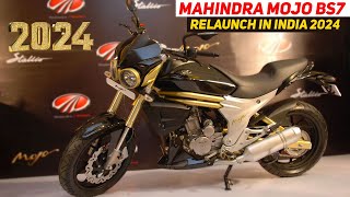 All New Mahindra Mojo Latest BS7 Version Launch in India🤩Price amp Launch Date  Mahindra Mojo 2024 [upl. by Ahsekat]