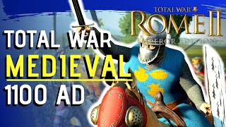 MEDIEVAL 1100 AD  France  Total War Rome 2 Medieval 1100 AD Campaign [upl. by Reinhard603]