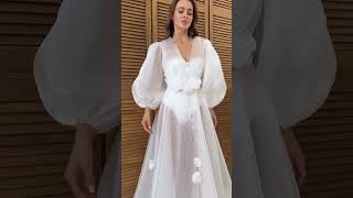 VOIR Bride Bridal Robe “ARIEL” [upl. by Aimahs]