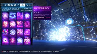 Electroshock l Rocket League Goal Explosion 2020 SHOWCASE [upl. by Lemaceon]