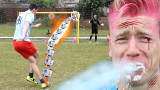 EXTREME FORFEIT FOOTBALL CHALLENGES VS MY BRO [upl. by Sucam]