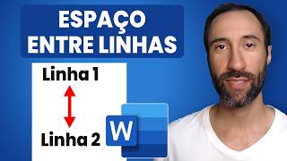 Como Mudar o Espaçamento Entre Linhas no Word [upl. by Aidnac]