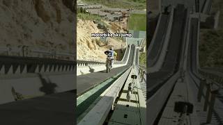 Motorbike Ski Jump 😮‍💨 [upl. by Cosetta]