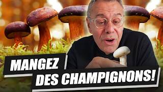 CHAMPIGNONS  LES SUPER POUVOIRS DES CÈPES CHAMPIGNON DE PARIS GIROLLES CEST MAGIQUE [upl. by Ihc]