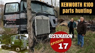 Kenworth K100 Cabover Semi Truck Restoration Continues [upl. by Ayaet]