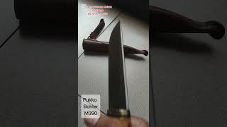 Pukko Bohler M390 steel pisauberkualitas pisauset goloksembelihsupertajam handmade [upl. by Onirotciv]