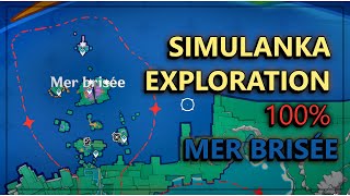 Genshin Impact FR  Simulanka  Exploration 100  MER BRISÉE [upl. by Mohn]