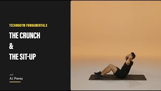 Technogym Fundamentals The Crunch and the SitUp [upl. by Kursh]