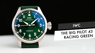 REVIEW The IWC Big Pilot 43 Racing Green Edition [upl. by Gallager]