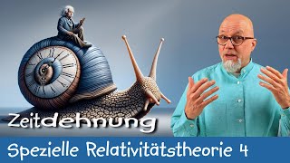 Zeitdilatation  Spezielle Relativitätstheorie 4 [upl. by Ponzo573]