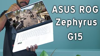 ASUS ROG Zephyrus G15 Unboxing and Review in English [upl. by Lindy]