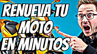 TU MOTO Mas BRILLANTE EN 10 MINUTOS O MENOS [upl. by Kathrine]