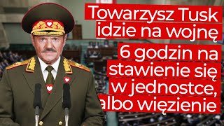 Nowe rozporządzenie MON 6 godzin na stawienie się w wojsku albo więzienie [upl. by Erdnad]