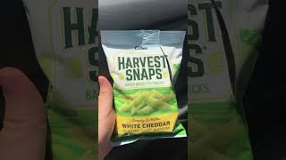 Harvest Snaps White Cheddar Review food foodie foodreview viral trending like subscribe [upl. by Airpac735]