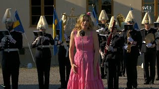 Malin Byström  Så Skimrande Var Aldrig Havet  Live Nationaldagen 2021 Skansen [upl. by Aikem906]