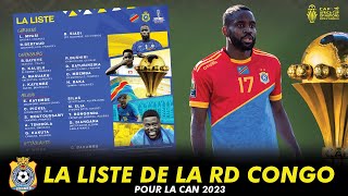 🇨🇩 La liste de la République Démocratique du Congo pour la CAN 2023 [upl. by Epilef462]