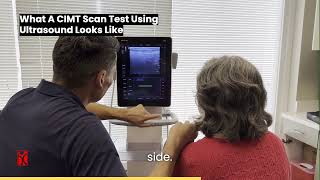 What A CIMT Scan Test Using Ultrasound Looks Like [upl. by Eniloj]