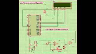 Heart Beat Monitor with microcontroller 8051 include keilc and hex and Proteus [upl. by Anua]