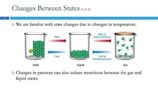 122 Solids Liquids amp Gases A Molecular Comparison [upl. by Oivat926]