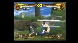 NUN5 Shizune vs Anko 2 rounds [upl. by Ellerrehc]