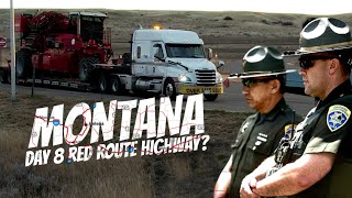 WHAT IS RED ROUTE HIGHWAY IN MONTANA  Pinoytrucker [upl. by Mohandis]