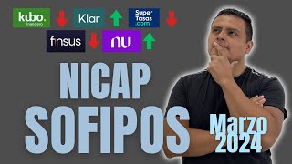 SOFIPOS  Actualización NICAP Marzo 2024  FINSUS📉 a un Paso de la Categoría 2 NU se recupera 📈 [upl. by Nakah305]