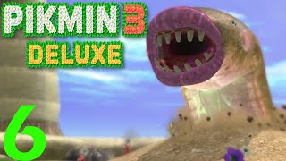 Slithering SandBelcher  Pikmin 3 Deluxe  Episode 6 [upl. by Eiramesor980]