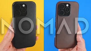 Nomad Modern and Traditional Leather Cases  iPhone 16 Pro [upl. by Mittel]