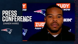 Damien Harris I love this team  Press Conference [upl. by Wilmette]