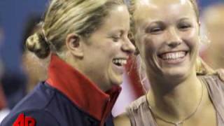 Unseeded Clijsters Wins US Open [upl. by Yemaj]