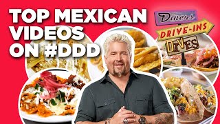 Top Mexican Food Videos on DDD with Guy Fieri  Food Network [upl. by Arebma]