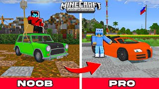 NOOB VS PRO BUILDING SUPERCAR  MinecraftTagalog [upl. by Suiramad]