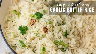 Garlic Butter Rice [upl. by Nowyt]