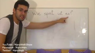 تعلم اللغة الالمانية  تعلم الساعة بالألمانية  الدرس 26  Deutsch Lernen [upl. by Schechter824]